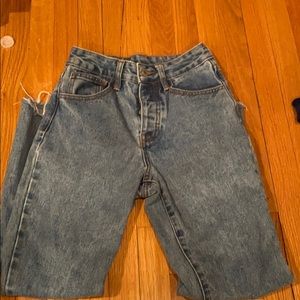 brandy melville john galt high waisted jeans